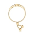 thumbnail image 3 of ANGARA Natural Nature-Inspired Diamond Leaf Bolo Ring in 14K Yellow Gold for Women (Size-1.1mm| Color-G| Clarity-VS2) | April Birthstone, Anniversary, Jewelry Gift for Women | Natural Diamond Ring, 3 of 8