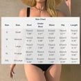 thumbnail image 3 of One Piece Swimsuits for Women Built-in Padded Cups Lace Up Front Mesh Patchwork Tummy Control Monokini Slimming High Cut Backless Bathing Suits, 3 of 7