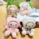 thumbnail image 4 of Sanrio-llavero de muñeco de peluche de dibujos animados, colgante suave de Hello Kitty, Cinnamoroll, My Melody, mochila escolar, juguetes de decoración, regalos, 4 of 4