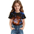 thumbnail image 4 of GERsome Girls Short Sleeve T Shirts Summer Crewneck Graphic Tee, Sizes 3-14 Years, 4 of 8