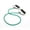 Green, variant on THERABAND Resistance Tubing, Soft Grip Handles, 48 IN, Green, Heavy Thickness, 4.6 LBS, Level 4