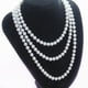 thumbnail image 2 of Collar de perlas Nupcial Fernando con cadena larga, 2 of 8
