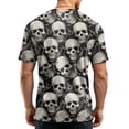 thumbnail image 6 of Hearthz Halloween Comfort Colors Tshirt Pumpkin Graphic Crew Neck Shirts for Men Short Sleeve Fall Holiday Mens Sweatshirt, 6 of 6