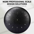thumbnail image 3 of Steel Tongue Drum, Handpan Drum, 8 Inch Mini Zen Meditation Instrument for Stress Relief, Yoga, Music Education, Kids Adults Gifts, 3 of 5