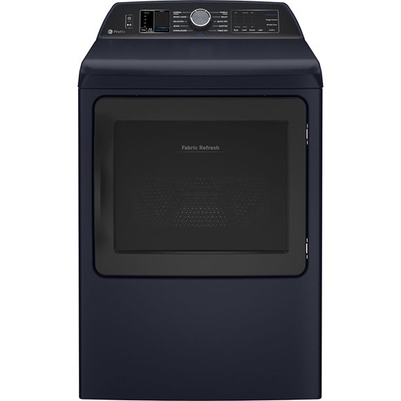 GE Profile 7.3 Cu Ft Smart Electric Dryer Sapphire Blue- PTD90EBMTRS