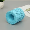 thumbnail image 2 of Yuarrent Cuerda de envoltura de cinta de papel, decoración de boda, fibra vegetal, mano de obra fina, presente exquisito, decoraciones para el Kits de decoración para fiestas Azul 200 metros, 2 of 6