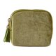 thumbnail image 4 of Estuche para Pulseras Organizador Portátil de Joyas de Viaje con Cinco Compartimentos Material Suave Cremallera Elegante Adecuado para Mujeres Negocio Verde hierba, 4 of 9