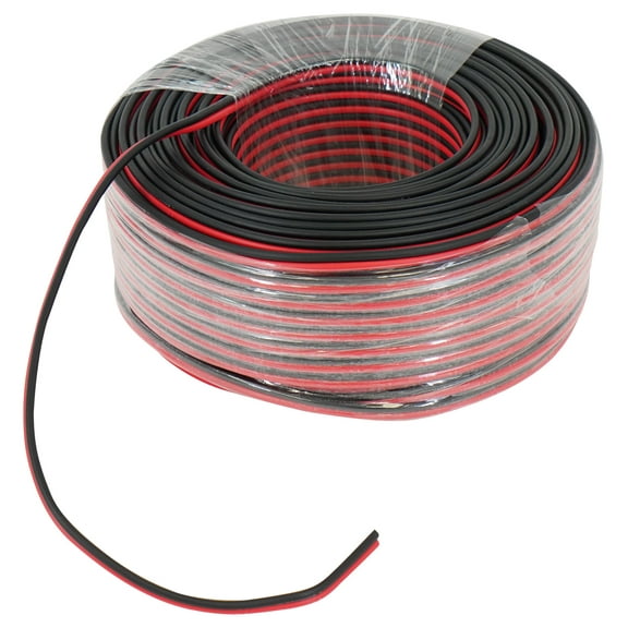 Rockville RED 14G250 OFC 14 Gauge 250 Foot 100% Copper Speaker Wire Car Audio