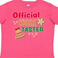 thumbnail image 4 of Inktastic Christmas Official Cookie Taster with Bell and Star Cookie Boys or Girls Toddler T-Shirt, 4 of 5