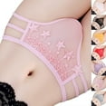 thumbnail image 3 of Lefu Underwear Ladies Pure Desire Sexy Large Size Panties Mesh Temptation Panties, 3 of 7