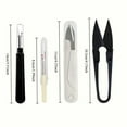 thumbnail image 3 of 4Pcs Seam Ripper Thread Cutter Remover Kit Unpicker &Seam Ripper&Thread Cutter Scissor for Sewing Stitch Ripper Needlework Craft, 3 of 7