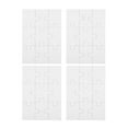 thumbnail image 1 of 35 Pieces Per Sheet 4 Sheets Heat Transfer Blank Puzzle For Family Game And Decoration, 1 of 8