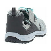 Nevados Womens Grey/Teal Lightweight Vent Bungee Closure Shoes