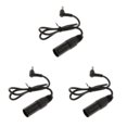 thumbnail image 1 of Seitruly Cable conector XLR a 4 pines de alimentación de CC de ángulo de 5,5 mm x 2,1 mm Type1 NO1, 1 of 1