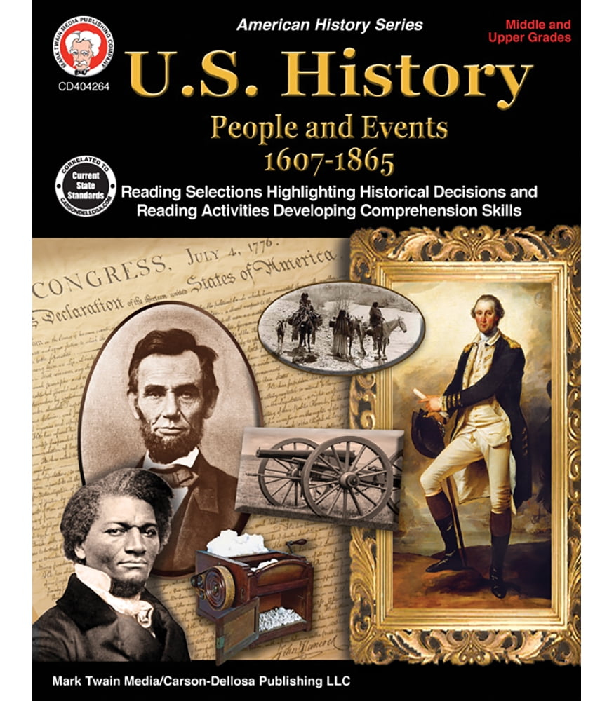 Mark Twain Media | US History 1607–1865 Resource Workbook | 6th–12th ...