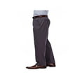 thumbnail image 2 of CHOK Pantalon Premium Sans Repassage pour Hommes Khaki devant Plat Coupe Classique HC10884, 2 of 8