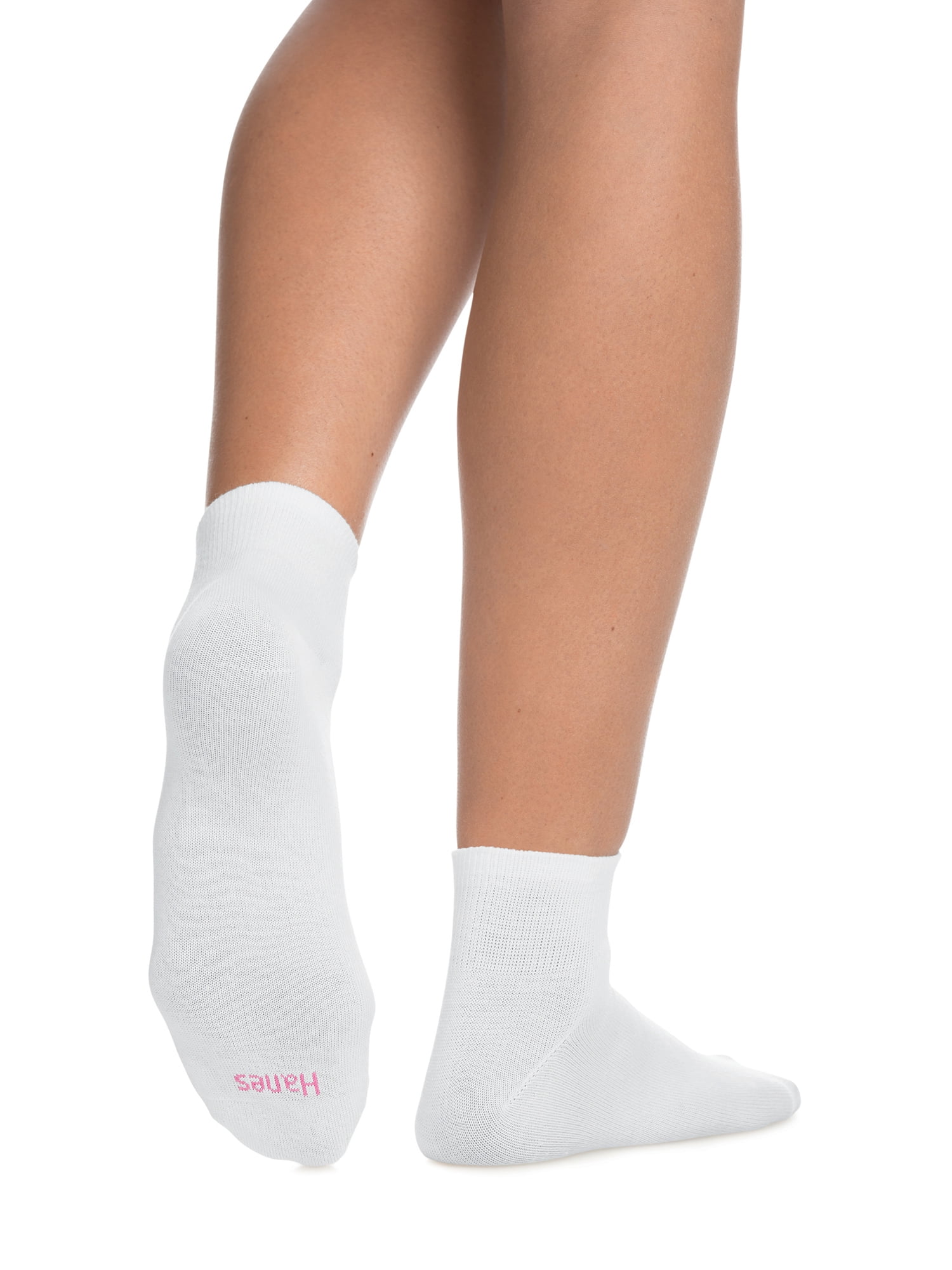 Women's ComfortBlend Lightweight Ankle Socks - Extended Sizes - 6 Pair ...