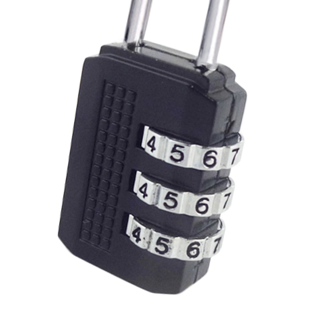 Cupboard Cabinet Password Padlock Lock Suitcase Luggage Coded Student Dormitory 