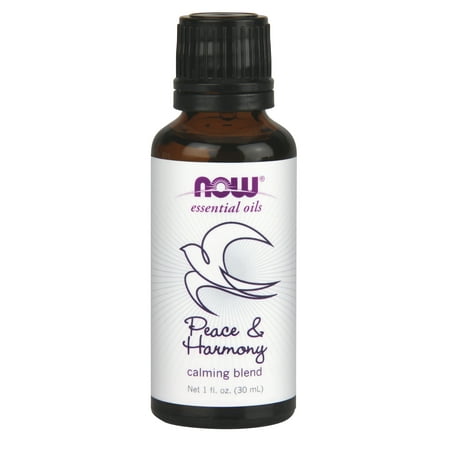 Aromatherapy Treatment Blend - NOW Essential Oils, Peace & Harmony Oil Blend, 1-Ounce