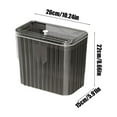 thumbnail image 3 of Uutvmp Hanging Trash Can, Small Trash Can with Lid for Kitchen Cabinet Door or Under Sink, Bathroom Trash Can with Lid, Food Waste Bin, 3 of 7