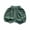 Army Green, variant on Girls' Textured Bubble Shorts with Elastic Waist & Cuffed Hem - Comfy Loose Fit Bloomer Shorts for Spring Summer Daily Wear