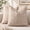 Beige, variant on Striped Throw Pillow Covers 12x20 Set of 2 Blue Textured Boucle Rectangular Lumbar Decorative Couch Pillow Covers for Home Decor Bed Sofa