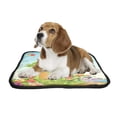 thumbnail image 2 of PKQWTM Fairies Flying Around Tower Pet Dog Cat Bed Pee Pads Mat Cushion Potty Dogsblankets Crate Bed Kennel 36x48 inch, 2 of 3