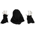 thumbnail image 6 of Northlight LED Lighted Grim Reaper with Sound Outdoor Halloween Decoration - 8", 6 of 6