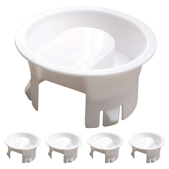 WORGEOUS Tapa de jarra de agua de vidrio de 5 piezas Tapa de reemplazo de tapa de jarra de vidrio para jarras de agua