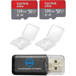 SanDisk 128GB Ultra microSDXC UHS-I/Class 10 Memory Card with Adapter,  Speed Up to 80MB/s (SDSQUNC-128G-GN6MA) 