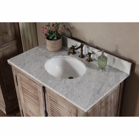 InFurniture WK Series 37'' Single Bathroom Vanity Set