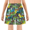 thumbnail image 5 of joogoo Doodle Cute Dogs Boys Swim Trunks Beach Swimsuit Shorts Boxer 8Y, 5 of 8