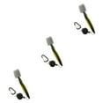 thumbnail image 4 of VONKY Stainless Steel Golf Club Brush Portable Handheld Replacement Solid Color Telescopic Double-sided Ball Brushes Yellow with Lid 3Set, 4 of 6