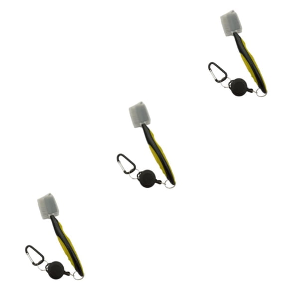 Eigraketly Cepillo para palos de Golf, repuesto ergonómico, cepillos para zapatos de Color sólido, accesorios para herramientas de limpieza con Type1 NO1