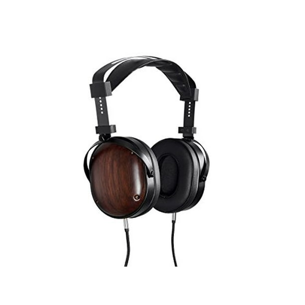 Monolith Over Ear Planar Magnetic Headphones - with 66mm Driver, Closed Back Design, Comfort Ear Pads for Studio/Professional, 20 Ohms, 2 Watts Maximum Power Handling, Black/Wood