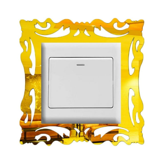 RKSTN Fall Decorations for Home 1PC Sticker Home Decor Wall Mirror Style Photo Frames For Shop Decorations