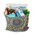 thumbnail image 2 of Ethnic Inspired Geometric Design Reusable Shopping Bag - Large Capacity Durable Grocery Tote, 2 of 5