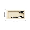 thumbnail image 3 of `Class of 2026 Graduation Money Holder Wooden Cash Gift Card Holder College Graduation Gifts`, 3 of 7
