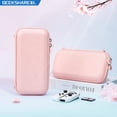 thumbnail image 4 of GeekShare Sakura Pink Carry Case Compatible with Nintendo Switch/Switch OLED Model – Ultra Slim Portable Hard Shell Travel Case for Switch Console & Accessories – 10 Game Cards, 4 of 4