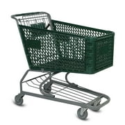 Large Plastic Shopping Cart - Green