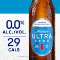 thumbnail image 5 of Michelob Ultra ZERO Non-alcoholic American Lager Beer 6 pack 12 fl oz Glass Bottles, 0% ABV, 5 of 9