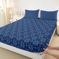 thumbnail image 3 of Feelyou Bohemian Damask Teen Queen Sheet Sets, Hippie Dragonfly Bed Set, 4 Pieces, 3 of 7