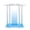 Clear, variant on STICCIO Church Pulpit Podium Stand, 43" Clear Acrylic Lectern with 15-Color LED & Wheels, Architectural Round Columns, for Multi-Occasions