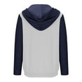 thumbnail image 5 of Cmfcve Women's Fashion Hoodies & Sweatshirts Casual Long Sleeve Relaxed Fit Athletic Hoodies Crew neck Color Block Ladies Tops Sweatshirts with Pockets, 5 of 9