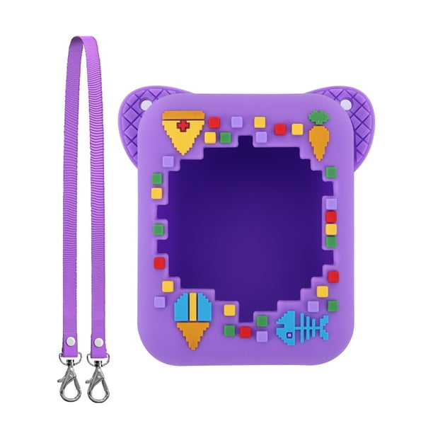 Funda protectora de silicona con cordón compatible con BITZEE Interactive Toy Digital Pet