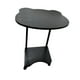 thumbnail image 5 of Mesita auxiliar pequeña para sofá y sillón reclinable. Mesita de centro. Muebles estables. Elemento decorativo para plantas. negro, 5 of 9