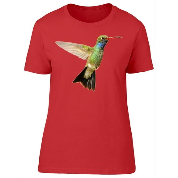 Sideview Broad-bill Hummingbird T-Shirt Women -Image by Shutterstock, Female 3X-Large