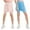 2 Pack(Blue+Pink), variant on SILVERCELL 5-12T Girls 2-in-1 Athletic Flowy Shorts Active Performance Mesh Shorts with Liner for Sports Fitness Running Biking Hiking