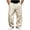 A-Khaki, variant on Sweatpants Men with Pockets Outdoor Running Jogger Pants Men's Casual Holiday Drawstring Solid Color Elastic Waist Pants