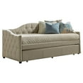 thumbnail image 3 of Ember Interiors Jamie Upholstered Twin Daybed, Cream, 3 of 3